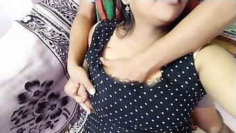 Desi Maid Gets A Hot Massage From Her House Owner