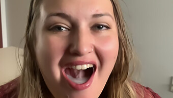 Cum Swallowing Beauty Shows Off Her Skills In This Video