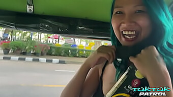 Hardcore Thai Babe Gives A Mind-Blowing Blowjob To A Big White Cock