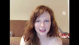 18+ Teen'S Cute Redhead Appearance