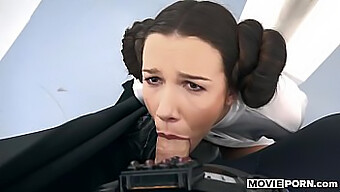 Princess Leia'S Anal Delight: Licking And Blowjob