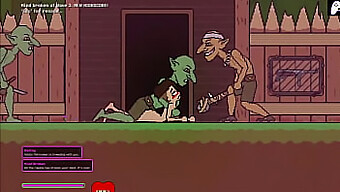 Wanita Telanjang Berpayudara Besar Selamat Dari Goblin Di Hentai Gameplay P3