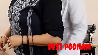 Desi Poonam被大鸡巴粗暴地操