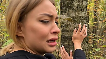 A Maniac Watches A Girl And Then Fucks Her In The Woods With Loren Strawberry