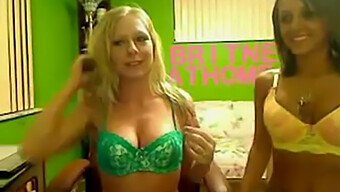 Girlfriends Share A Dildo In This Amateur Video