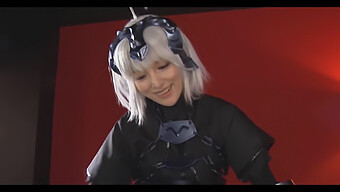 Japonská Cosplay Kráska Si Užíva S Partnerom