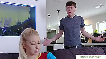 18+ Stepsister Chloe Cherry Gets Her Assfucked By Her Stepbrother