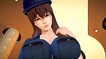 Animación Hentai 3d: Una Mujer Policía Cachonda Disfruta De Un Paseo