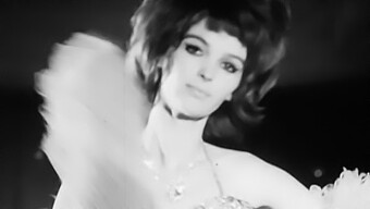 Sensual Vintage British Striptease In 60s Cabaret