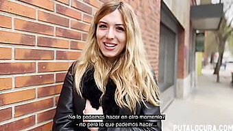 Seducida Por El Dinero: Hermosa Rubia Es Follada En Público De Forma Brutal