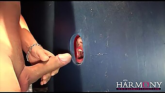 Harmony Vision'S Gloryhole Anale Sletten In Actie