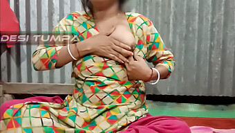 Indian Girl Masturbates And Gives A Blowjob In Front Of Her Husband