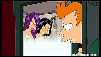 Hentai Trio In Futurama Cartoon