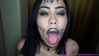 Facial De Semen En La Oscuridad De Bimbo Jasmine