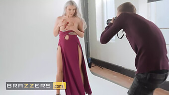 Blonde Bombshell Lana Rose'S Photoshoot Turns Into A Wild Sex Session - Brazzers